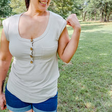 Load image into Gallery viewer, Lucy Ribbed Henley