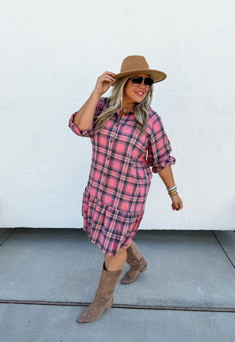 Maxwell Plaid Dress