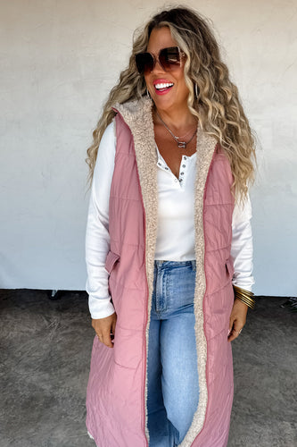 Reversible Sherpa Vest