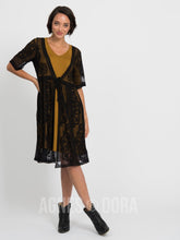 Load image into Gallery viewer, Agnes &amp; Dora™ XS Vintage Lace Duster Black