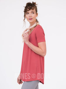 Agnes & Dora™ SMALL Everyday Tee Ginger Modal