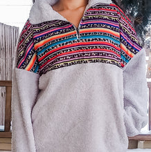Load image into Gallery viewer, Serape Sherpa