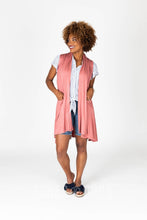 Load image into Gallery viewer, Agnes &amp; Dora™ XS|2XL|Cascade Vest Modal Peach Dark