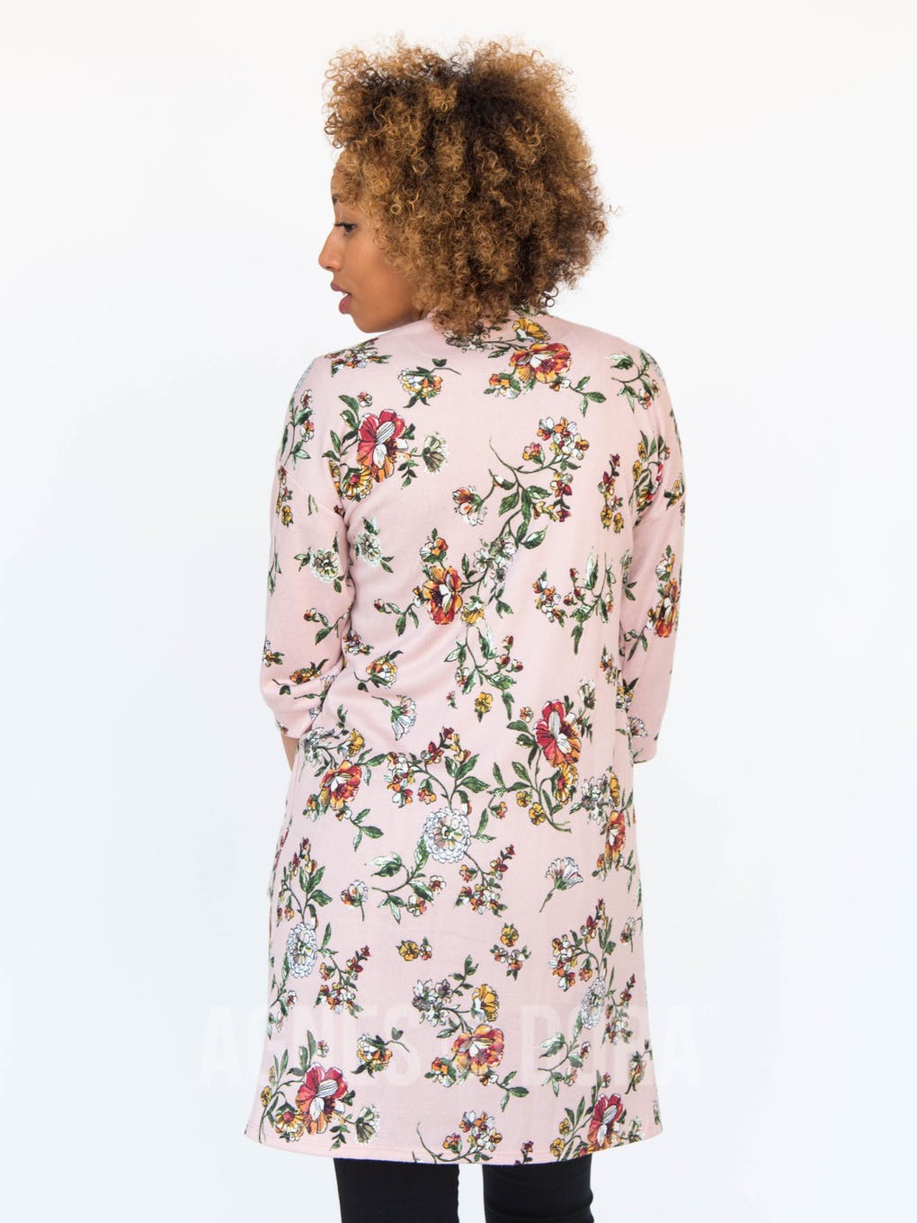 Agnes & Dora™  XXS/S Forever Cardi Mauve Floral Brushed