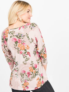 Agnes & Dora™ XS|S|M|Love Top Crepe Floral