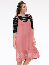 Load image into Gallery viewer, Agnes &amp; Dora™ 2XL|3XL| Slip Dress Vintage Clay