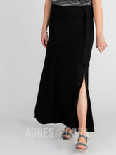 Load image into Gallery viewer, Agnes &amp; Dora™ XS|XL| Wrap Maxi Skirt Black