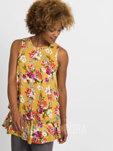 Load image into Gallery viewer, Agnes &amp; Dora™ S|M Tiered Tunic Organic Girl - GOLD