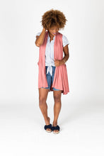 Load image into Gallery viewer, Agnes &amp; Dora™ XS|2XL|Cascade Vest Modal Peach Dark