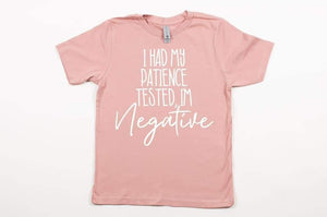 Negative Patience