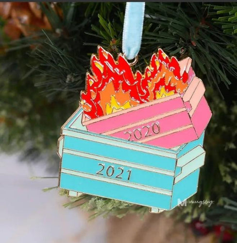 2021 Dumpster Fire Ornament