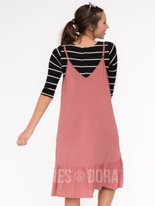 Agnes & Dora™ 2XL|3XL| Slip Dress Vintage Clay