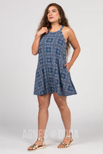 Load image into Gallery viewer, Agnes &amp; Dora™ SMALL Keyhole Tunic Indigo Scarf