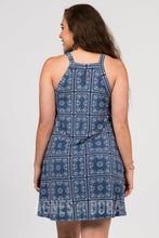 Load image into Gallery viewer, Agnes &amp; Dora™ SMALL Keyhole Tunic Indigo Scarf