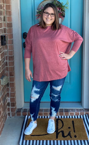3/4 Dolman Sleeve Tee