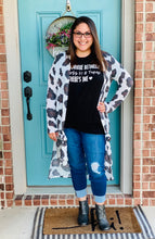 Load image into Gallery viewer, Ava Leopard Long Cardigan